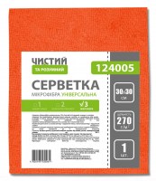 Чистый и Умный салфетки универсальные из микрофибры для уборки