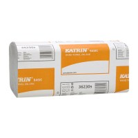 Katrin Basic полотенца бумажные V-сложение, 1 сл.
