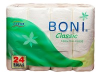 PRO service BONI Classic туалетная бумага в рулонах, 2 слоя, 24 шт.