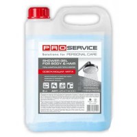 PRO service гель-шампунь для тела и волос, мята