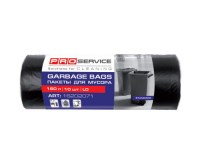 PRO service пакеты для мусора, 90х110 см, 160 л, 10 шт., черные