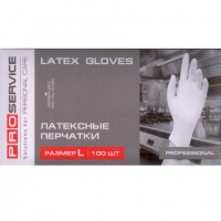 PRO service Professional перчатки, латексные, 100 шт., L