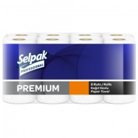 PRO service Selpak Premium полотенца бумажные кухонные, 3 слоя, 11,25 м, 8 шт.
