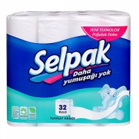 PRO service Selpak туалетная бумага целлюлозная, 3 слоя, 16,8 м, 32 шт.