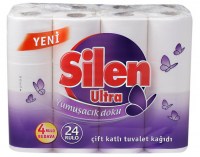 PRO service Silen туалетная бумага целлюлозная, 2 слоя, 20 м, 24 шт.
