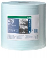 Tork безворсовый нетканый материал в большом рулоне, голубой