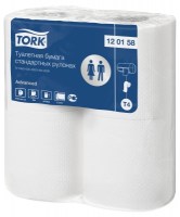 Tork туалетная бумага в стандартных рулонах, 4 рулона, 2 сл.